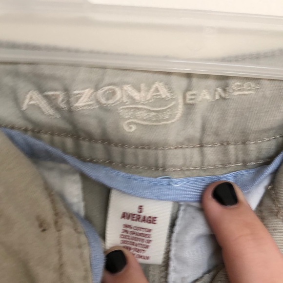 Arizona jean company Khaki pants. Size 5 - Picture 3 of 3